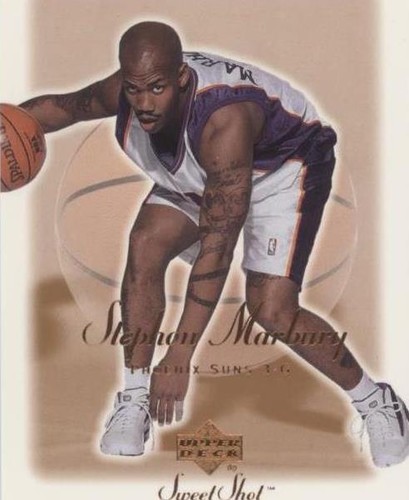 2001-02 Upper Deck Sweet Shot - Stephon Marbury #67