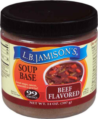 L.B. Jamison's Flavored Soup Base, 2-Pack 14 oz. Jars
