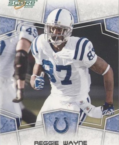 2008 Score Reggie Wayne #130