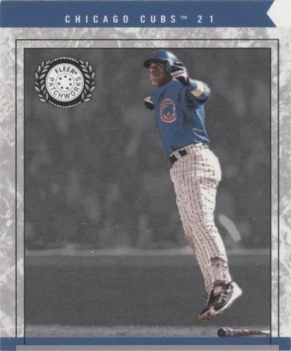 2003 Fleer Patchworks - Sammy Sosa #21