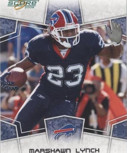 2008 Score Marshawn Lynch #31