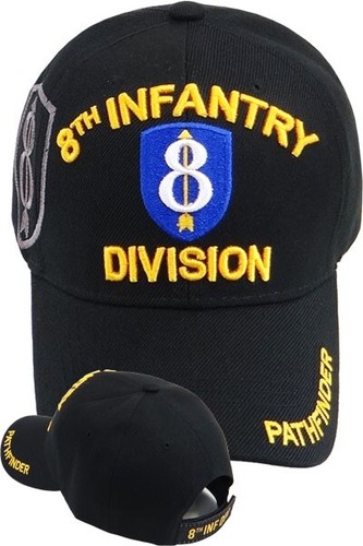 (8TH INFANTRY DIV Military Cap - Officially Licensed