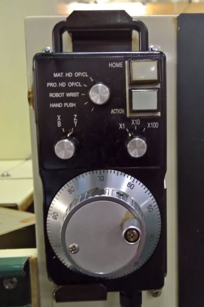 Wasino G07-F, Two-Axis Gang Tool Style Lathe with Gantry Loader - LMC #46042