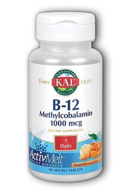 Kal B-12 Метилкобаламин ActivMelt Tangerine 90 Пастилка