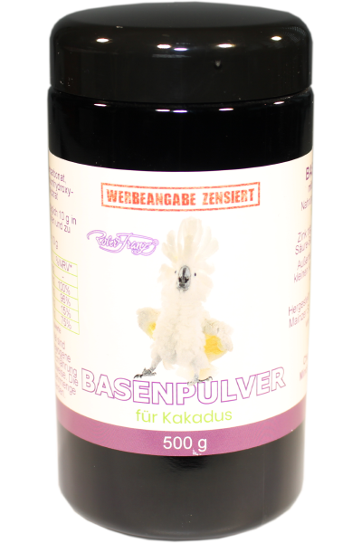 Robert Franz Basenpulver 500g - DOGenesis - im Mironglas