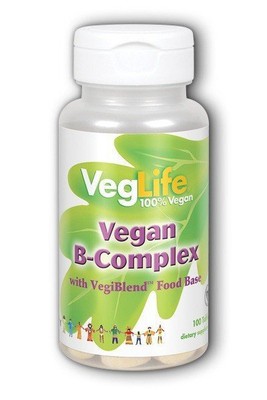 VegLife B-комплекс 100 растительных таблеток