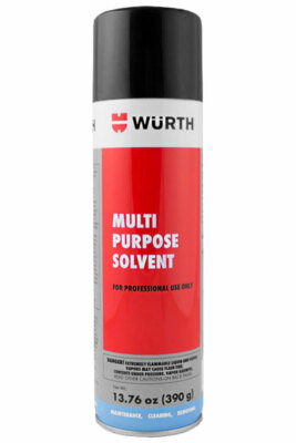 Wurth Multi-Purpose Solvent, spray cleaner and degreaser 14 oz Aerosol Can