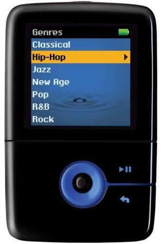 Creative ZEN Mozaic Black 16GB WMA MP3 Player Wit FM Radio & Built-in Speaker VG