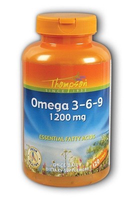 Thompson Nutritional Omega 3 6 9 120 мягких капсул