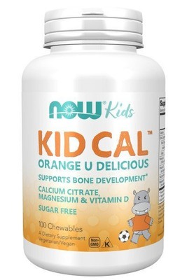 Пастилки Now Foods Kid Cal 100