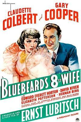 Bluebeard's 8th Wife - 1938 - Movie Poster Magnet