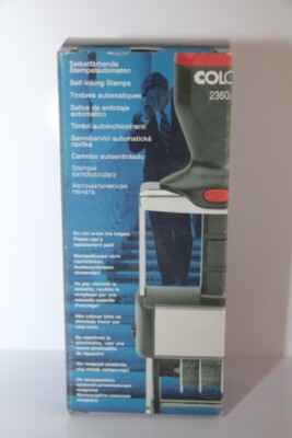 Tampon COLOP 2360 dateur modele 01   neuf