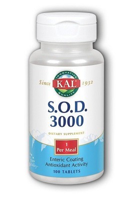 Кал СОД 3000 100 Таблетка