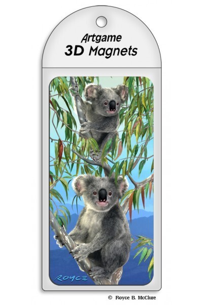 3 D Koala Bear Magnet (Fridge)