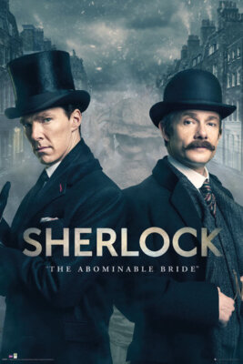 Poster Sherlock The Abominable Bride Benedict Cumberbatch Martin Freeman