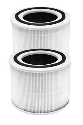 2pack Core 300 Air Filters True HEPA Filter Compatible with LEVOIT Core 300 Air