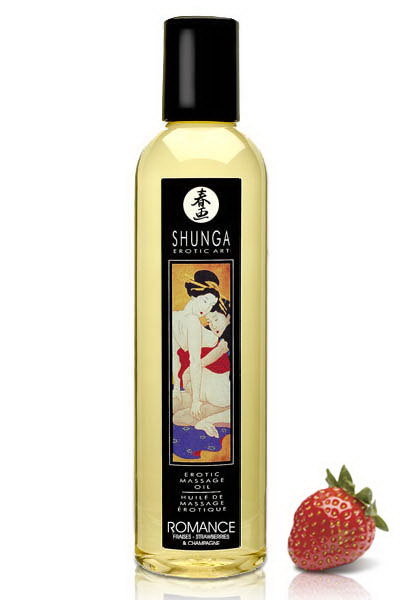 UPC 697309010085 product image for Shunga Massage Oil 250ml Romance Fast Discreet Post Strawberry Wine | upcitemdb.com