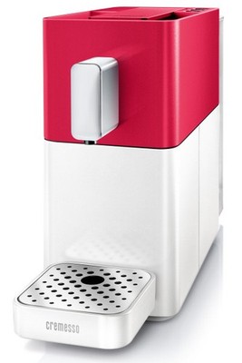 Cremesso Kapselmaschine Easy Heart Red/Shell White