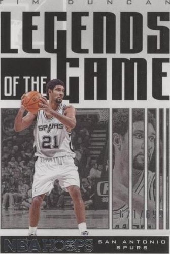 2020-21 Panini NBA Hoops - Tim Duncan #15