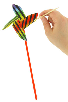 Scratch Windmill 12 X 31 Cm Kids Craft Activities
