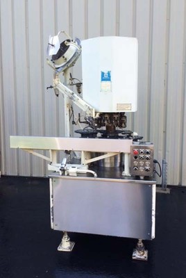 Alcoa Model 212-8 Aluminum ROPP Capper, Freestanding Capping Machine