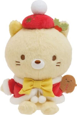 Sumicco-Gurashi ''10th Anniv. Christmas'' stuffed Cat Neko 165×100×85...