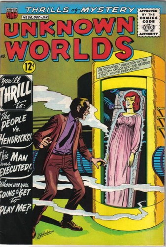 Unknown Worlds Comic Book #36 ACG 1964 FINE+ | eBay