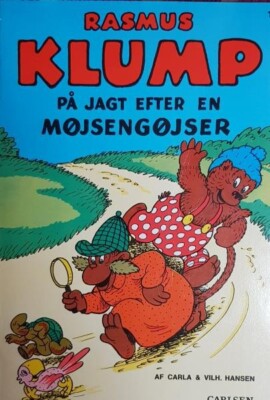 Kinderbuch DÄNISCH - Rasmus Klump På jagt efter en Møjsengøjser - Nr. 15 Petzi