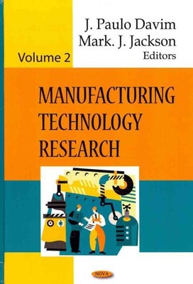 Manufacturing Technology Research, Hardcover by Davim, J. Paulo (EDT); Jackso...