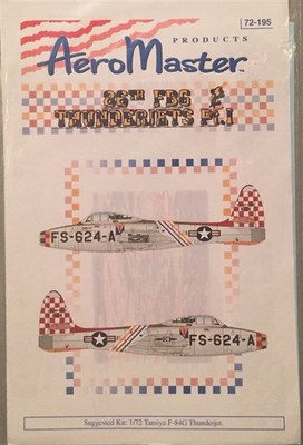 AeroMaster 1:72 86th FBG Thunderbolts Pt.1 72-195
