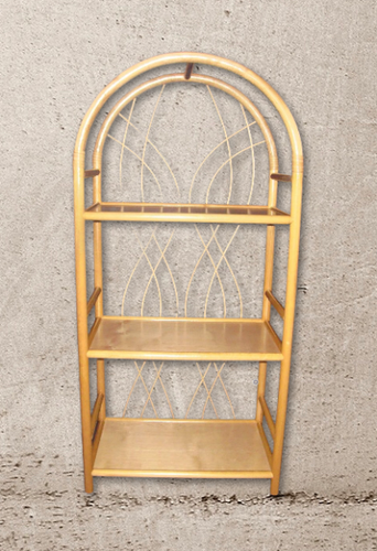 Regal Rattan Ramin neu Made in Germany in Honig Rundbogen