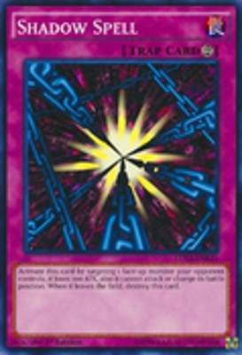 Shadow Spell 1st X 3 YUGIOH LDK2-ENK35 Continuous Trap Card