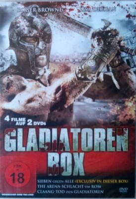 Gladiatoren Box, Vol. 1 - 4 Filme - 2 DVDs - Neu