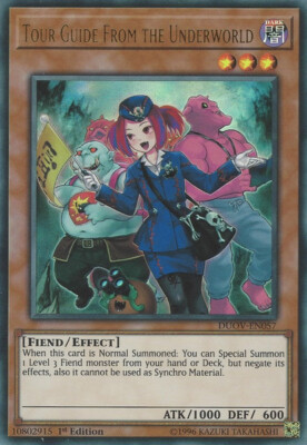 Yugioh! LP Tour Guide From the Underworld (alternate art) - DUOV-EN057 - Ultra R