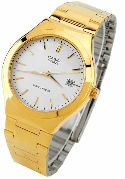 Orologio Da Polso CASIO MTP-1170N-7ARDF Analogico Uomo Acciaio Data Dorato lac