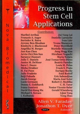 Progress in Stem Cell Applications, Hardcover by Faraday, Allen V. (EDT); Dye...