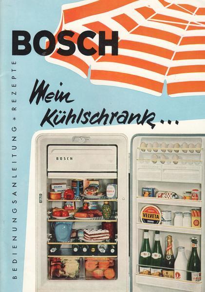 Bosch Mein Kühlschrank Bedienungsanleitung