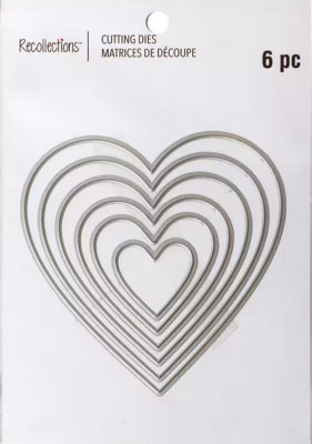 Recollections Metal CUTTING DIES & CUTTING TEMPLATES Flowers Heart Circle Square