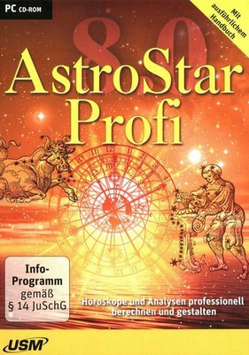 AstroStar Profi 8.0 - Die professionelle Astrologie-Software