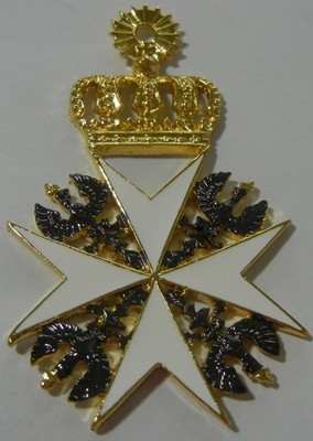 German Knight Saint John Order Cross Medieval Crusades Holy Land Medal Teutonic
