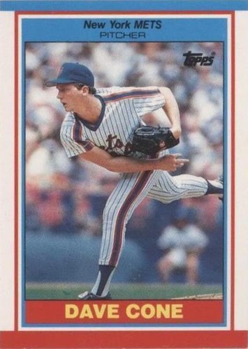 1989 Topps United Kingdom Minis - David Cone #17