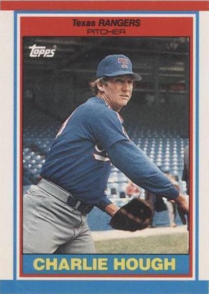 1989 Topps Великобритания мини - Чарли Хаф #40