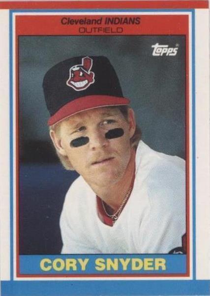 1989 Topps Reino Unido Minis - Cory Snyder #73