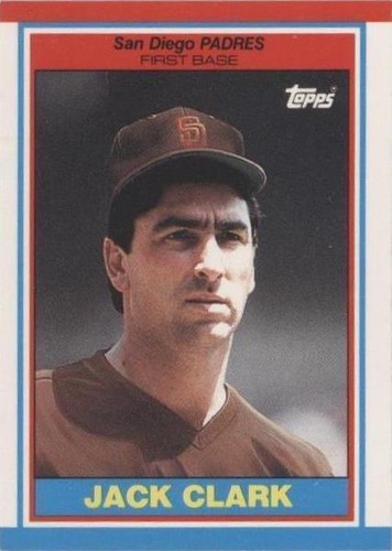 1989 Topps United Kingdom Minis - Jack Clark #14