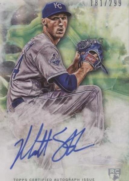 2017 Topps Inception - Matt Strahm #138