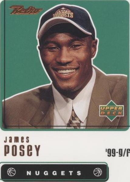 1999-00 Upper Deck Retro - James Posey #98