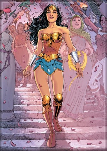Wonder Woman Rebirth Comic Book #4 Art Image Refrigerator