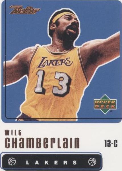 1999-00 Upper Deck ретро - Уилт Чемберлен #55