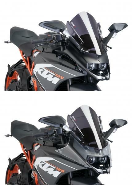 PUIG - 7004F - Racing Windscreen, Dark Smoke for sale online | eBay