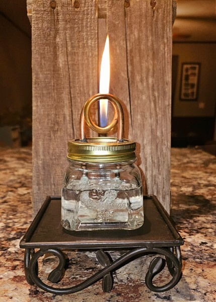 Collectable Homemade/Handmade Alcohol Lamp